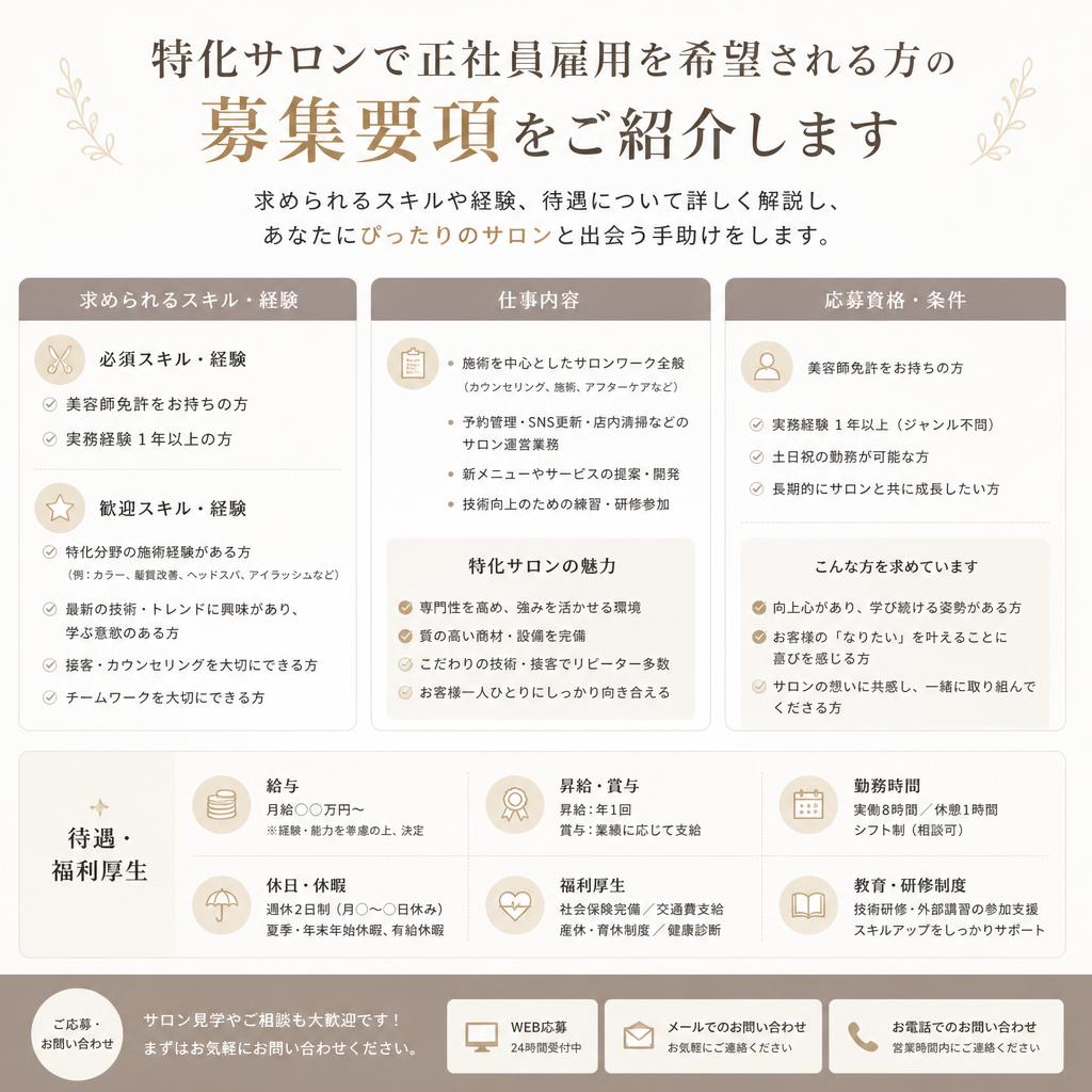 募集要項のご紹介