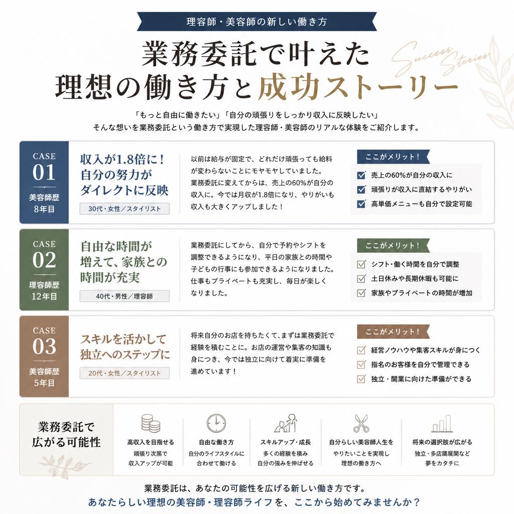 実際の成功事例を紹介！