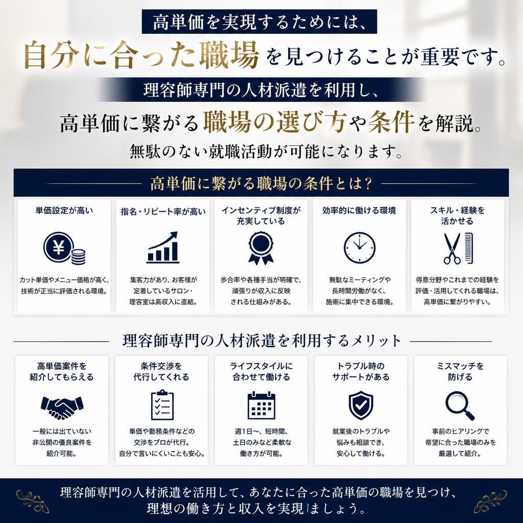 理想的な職場選びとは？人材派遣のメリット