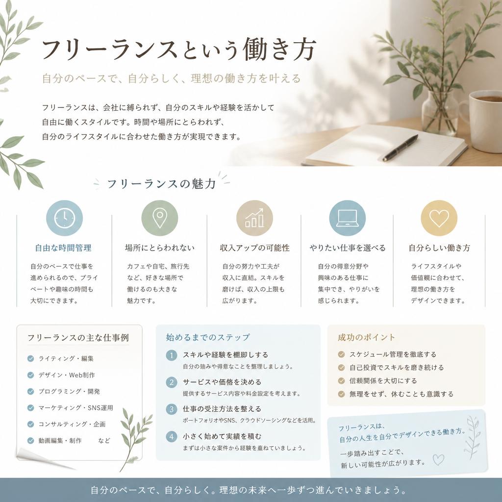 フリーランス理容師・美容師としての新しい働き方