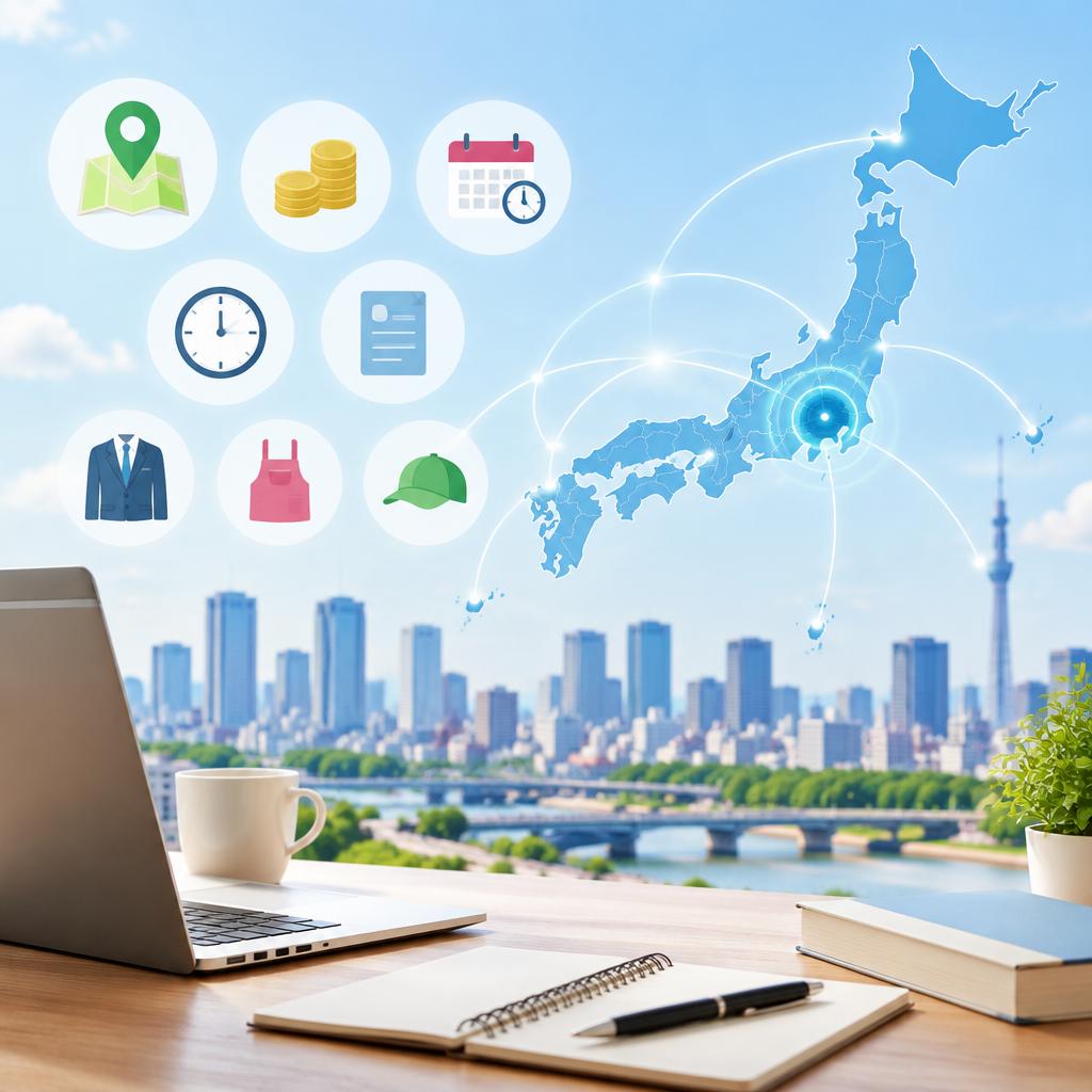 エリアも働き方も、条件から探す理想の職場